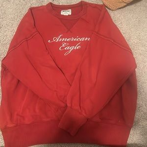 Red, American Eagle vintage sweatshirt